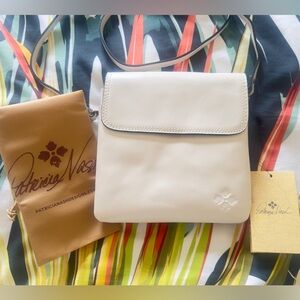 PATRICIA NASH Balluri Crossbody Chalk White w/ Dust Bag NWT